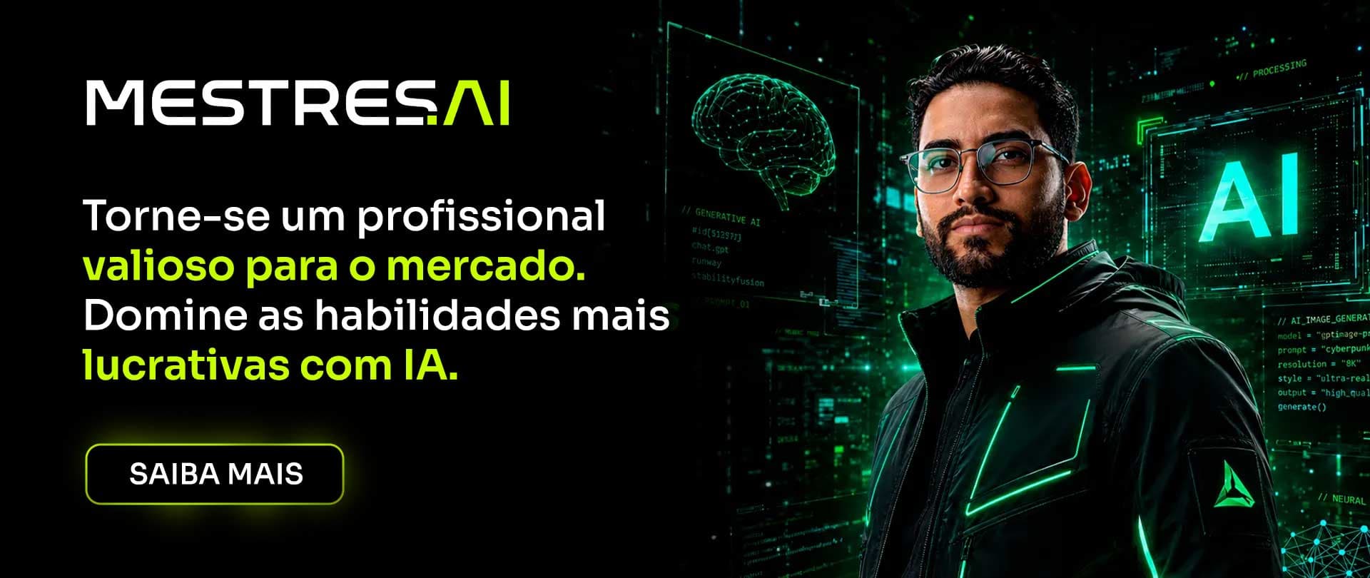 Mestres AI — O ecossistema completo para dominar IA.